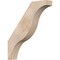 Ekena Millwork 5 1/2"W x 30"D x 34"H Funston Smooth Knee Brace, Douglas Fir BRC06X30X34FST00SDF - alternate 1